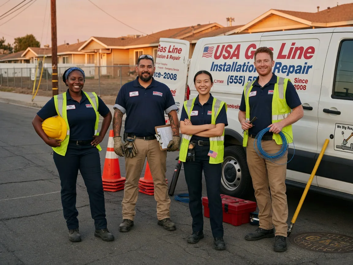 Gas Line Installation company in Brownton, MN